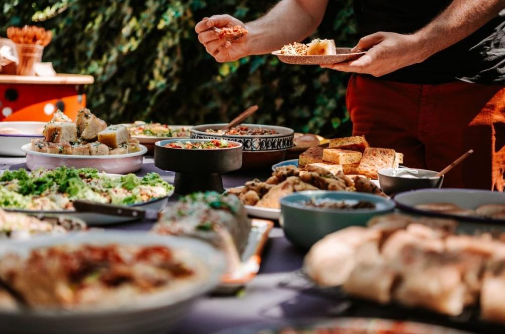 Restaurant de buffet créole