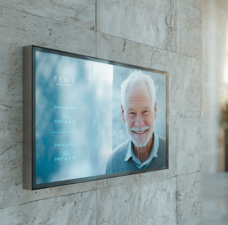 affichage dynamique funéraire