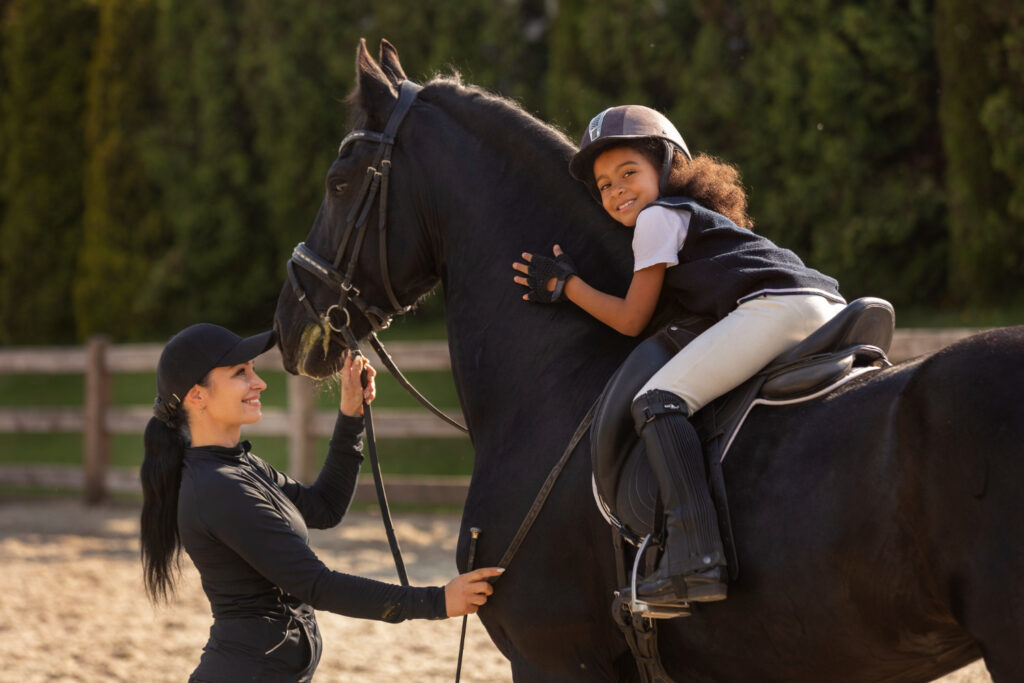 équitation enfant