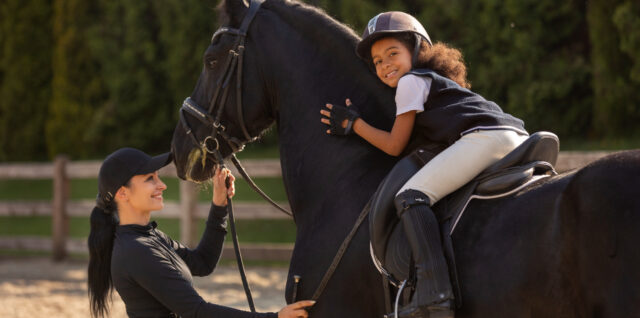 équitation enfant