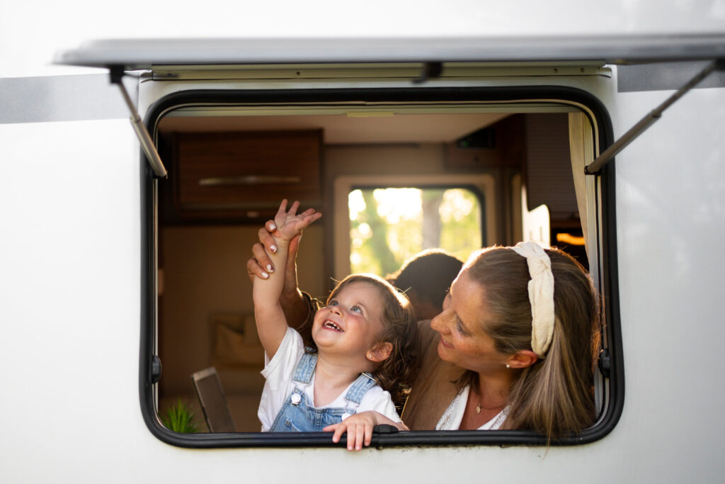 mini-bus en famille