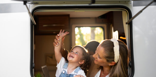 mini-bus en famille