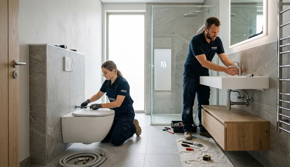 sanitaires neufs
